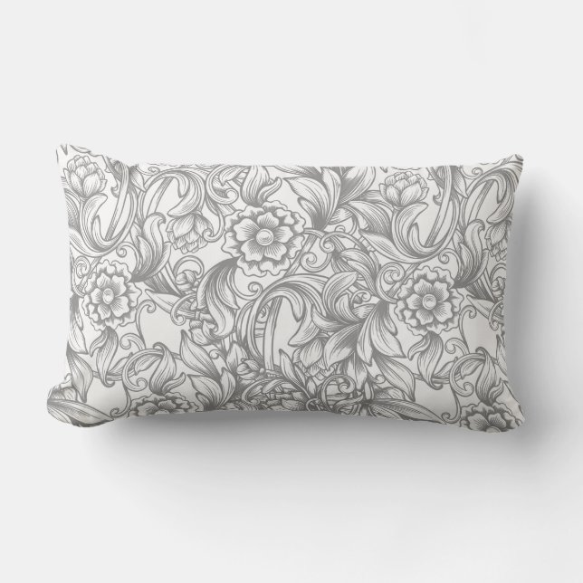 Coussin Rectangle French Country Floral  (Recto)