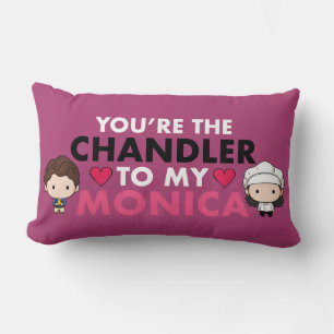 Coussin Rectangle FRIENDS™   Vous êtes le Chandler de ma Monica