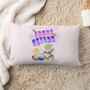Coussin Rectangle Frohe Ostern