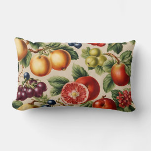 Coussin Rectangle Fruits et Fleurs du Luxe Jardin Italien