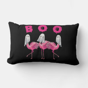 Coussin Rectangle Funny Ghost Flamingo Boo Halloween Costume Toxits