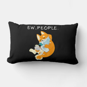 Coussin Rectangle Funny Shiba Inu   Ew People Chien Cadeau
