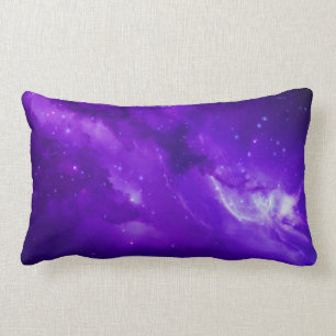 Coussin Rectangle Galaxie avec étoiles dans l'espace