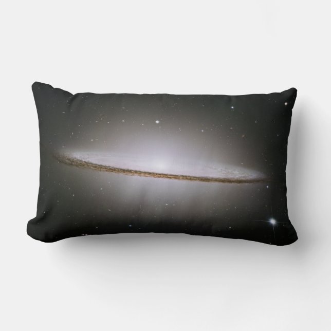 Coussin Rectangle Galaxie du Sombrero (Télescope Hubble) (Recto)