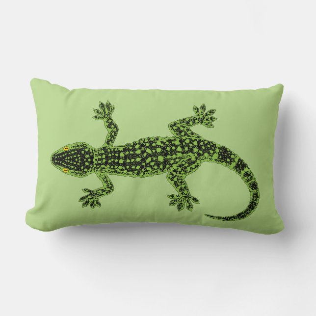 Coussin Rectangle Gecko (Recto)