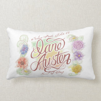 Coussin Rectangle Genre de Jane Austen de carreau de Lumbar de jour