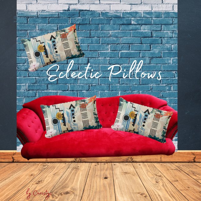 Coussin Rectangle Géométrie moderne (Créateur téléchargé)