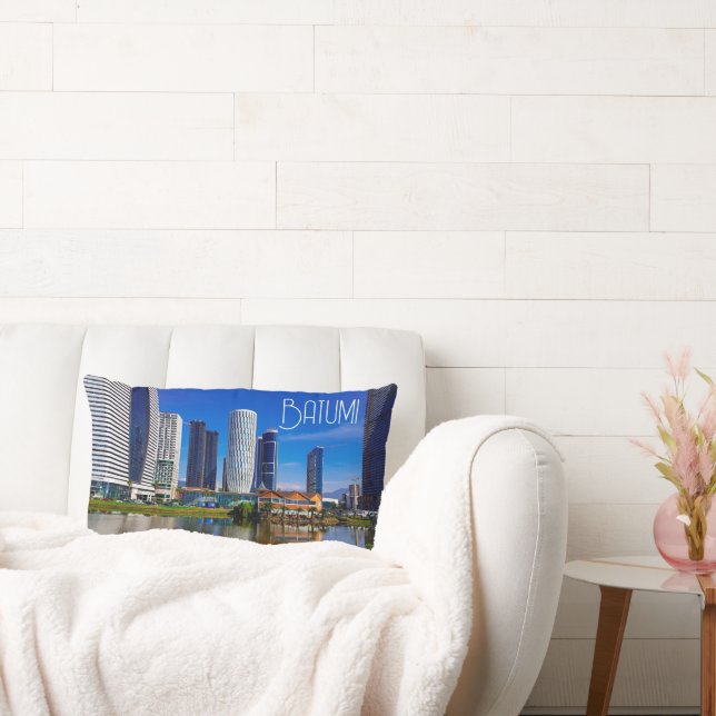 Coussin Rectangle Géorgie Batumi Architecture Paysage (Canapé)
