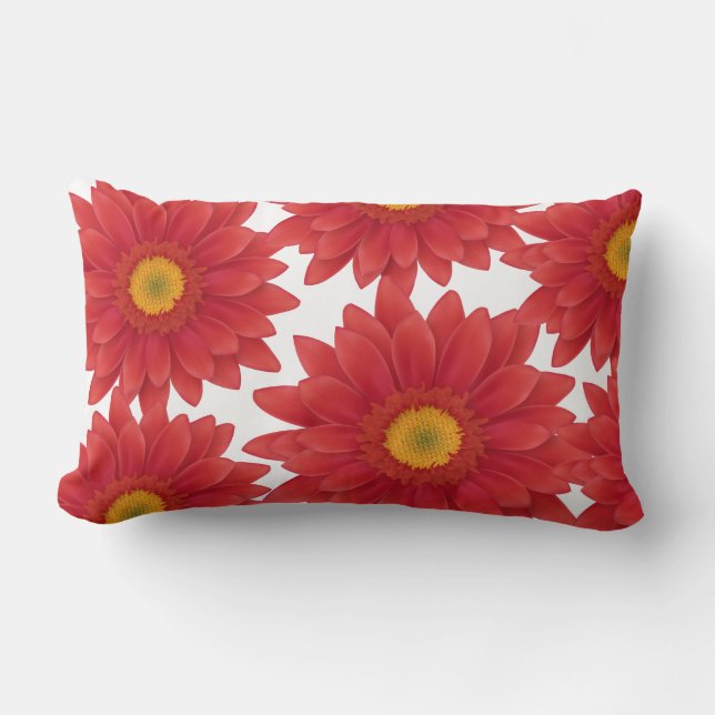 Coussin Rectangle Gerbera (Recto)
