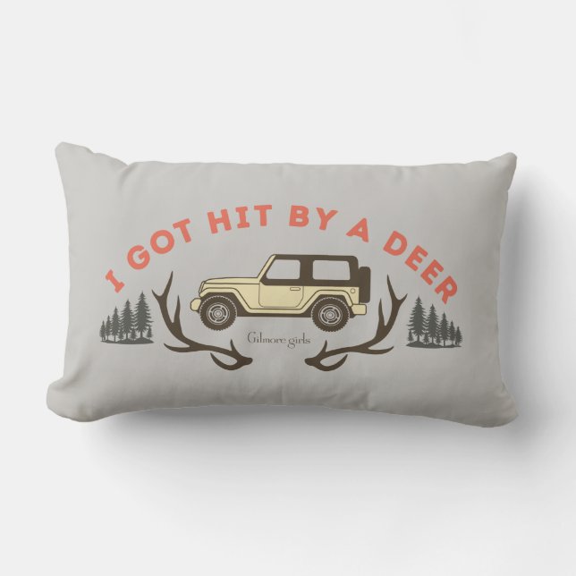 Coussin Rectangle Gilmore Girls I Got Hit by a Deer (Recto)