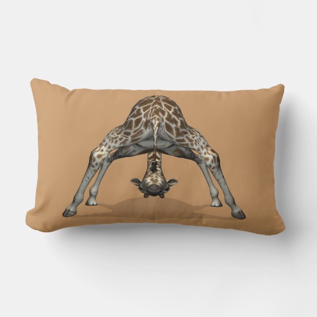 Coussin Rectangle Giraffe flexible (Recto)