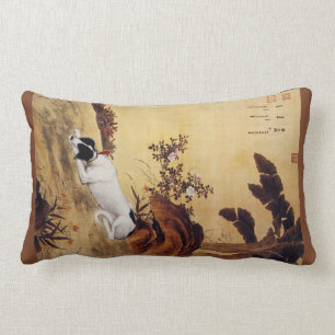Coussin Rectangle ~ Giuseppe Castiglione~ de lévrier de ~ de 蓦空