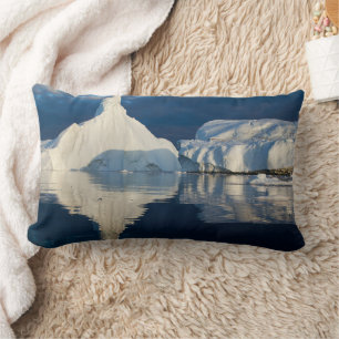 Coussin Rectangle Glacier de Jakobshavn Baie Disko Ilulissat, Groenl