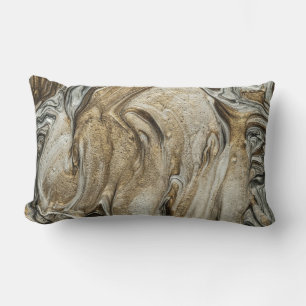 Coussin Rectangle glamour 003 couleurs marron liquide