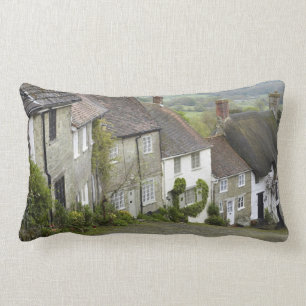 Coussin Rectangle Gold Hill, Shaftesbury, Dorset, Angleterre, United
