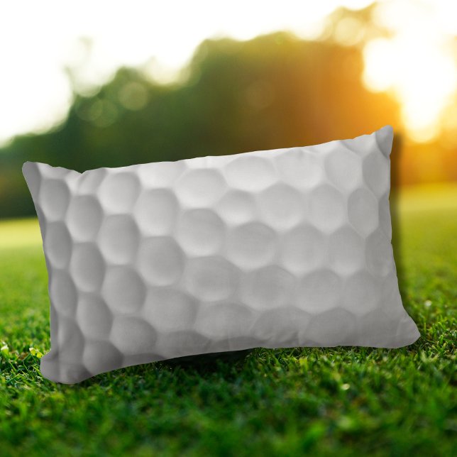 Coussin Rectangle Golf Ball Texture (Créateur téléchargé)