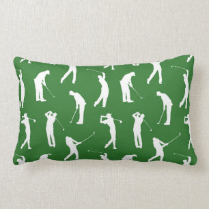 Coussin Rectangle Golfeurs sur le fairway