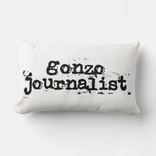 Coussin Rectangle Gonzo Journaliste