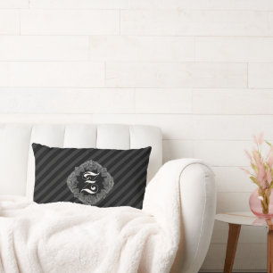 Coussin Rectangle Goth Initial Z élégant