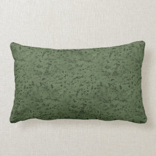 Coussin Rectangle Grain en bois de regard de liège de vert sauge