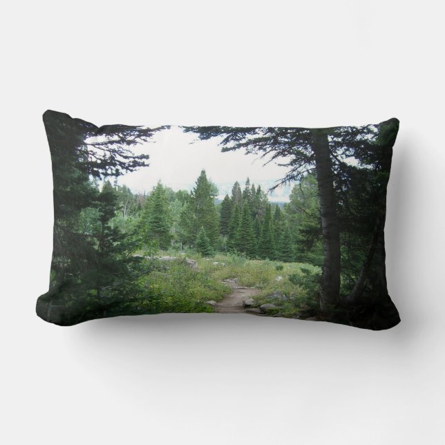 Coussin Rectangle Grand Teton Trail (Recto)