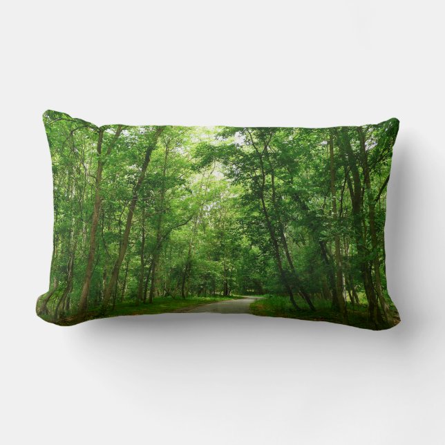 Coussin Rectangle Grist Mill Trail II (Recto)