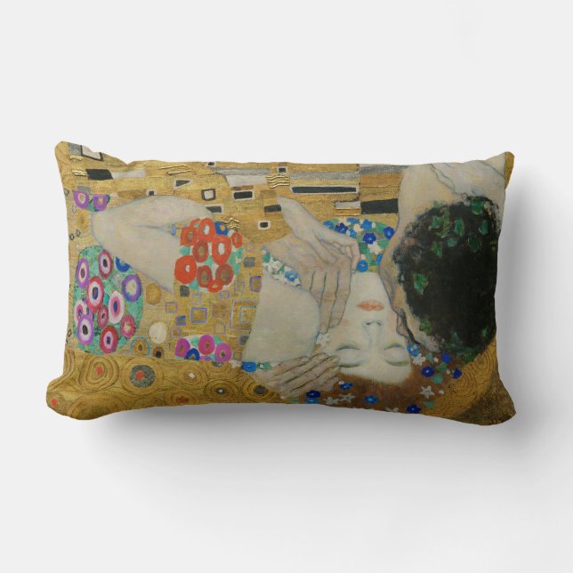 Coussin Rectangle Gustav Klimt Le Baiser (Recto)