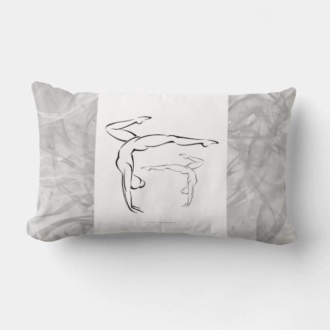 Coussin Rectangle Gymnastique II (Recto)