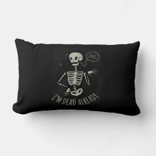 Coussin Rectangle Halloween je suis déjà