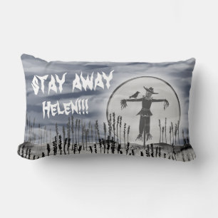 Coussin Rectangle Halloween personnalisé Déplaisant Scarecrow Cushio