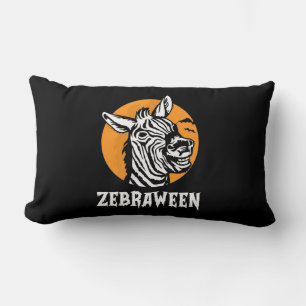 Coussin Rectangle Halloween Zebra