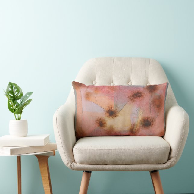 Coussin Rectangle Hardy Plantes, Paul Klee (Chaise)
