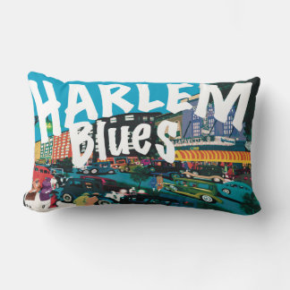 Coussin Rectangle Harlem Blues Dreamscape
