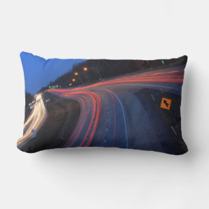 Coussin Rectangle Harrisburg Pennsylvania I-81 Trails légers à Dusk