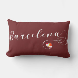 Coussin Rectangle Heart Barcelona Coussin, Catalan