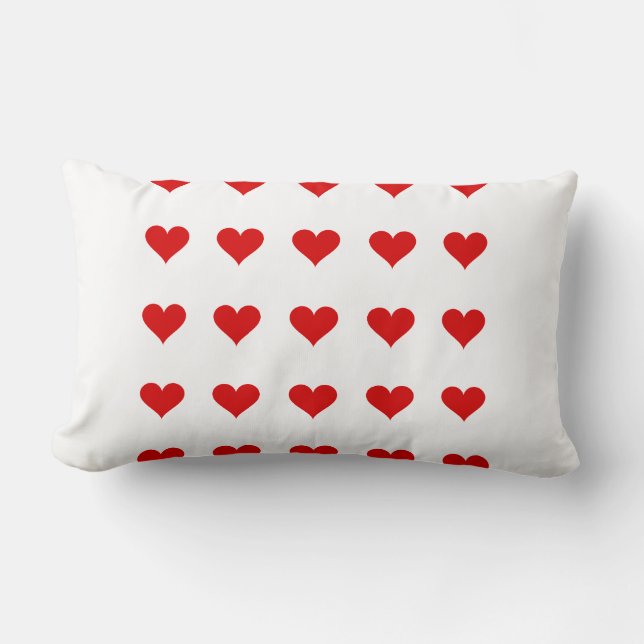 Coussin Rectangle Heart pillow, Valentine's Day gif, for everyone (Recto)
