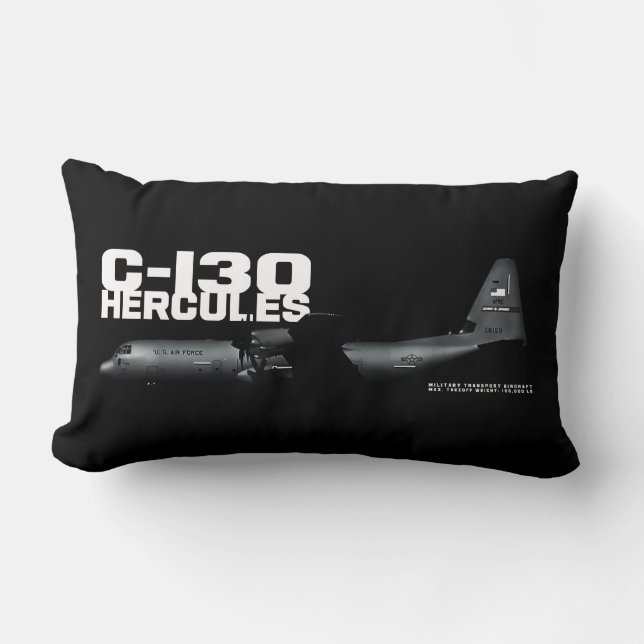 Coussin Rectangle Hercules C-130 (Recto)