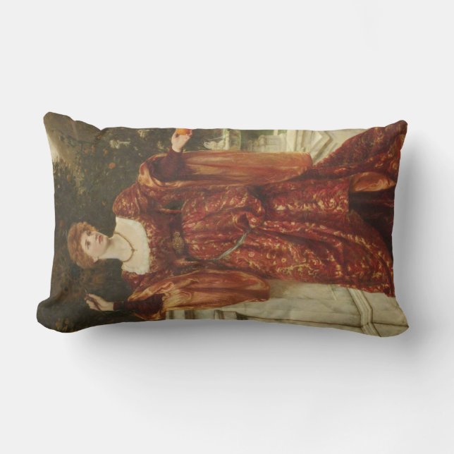 Coussin Rectangle Hesperia (par Frank Dicksee) (Recto)