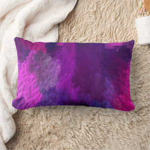 Coussin Rectangle Heures de fête rose chaud.....