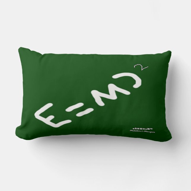 Coussin Rectangle HI54EDU Physique Relativité RVC (Recto)