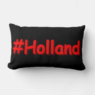 Coussin Rectangle "#Holland" Joli Design. Commandez dès maintenant
