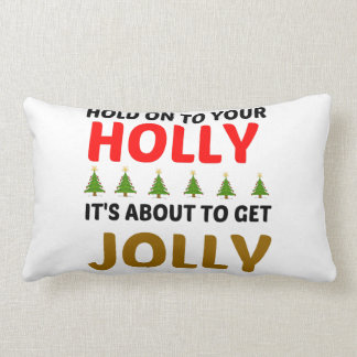 COUSSIN RECTANGLE HOLLY JOLLY