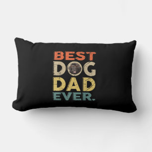 Coussin Rectangle Homme meilleur chien papa cadeaux d'une journée