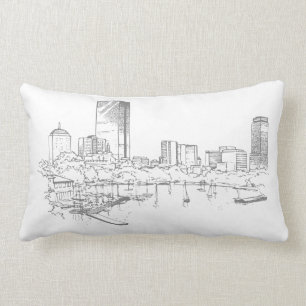 Coussin Rectangle Horizon de Boston