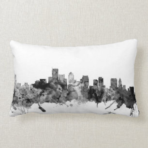 Coussin Rectangle Horizon de Boston le Massachusetts
