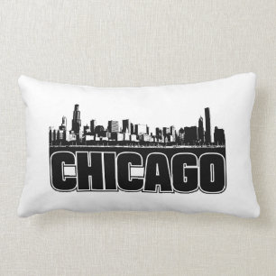 Coussin Rectangle Horizon de Chicago