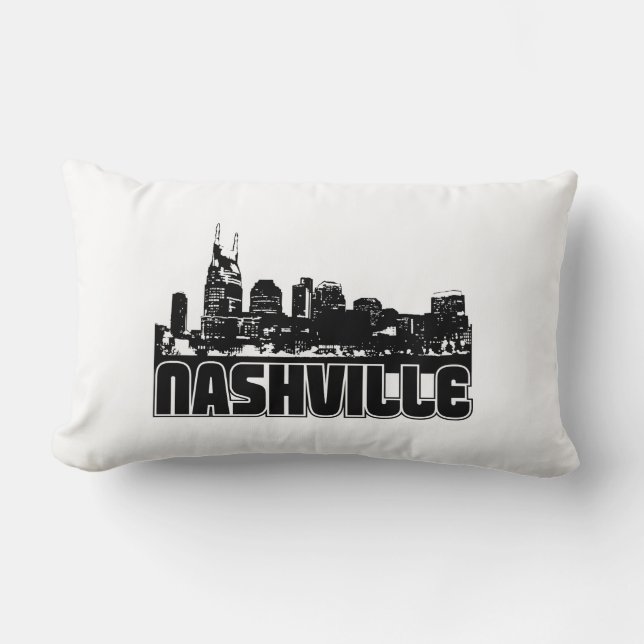Coussin Rectangle Horizon de Nashville (Recto)