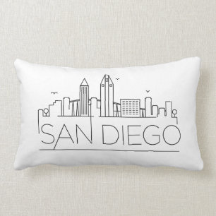 Coussin Rectangle Horizon de San Diego