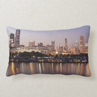 Coussin Rectangle Horizon des Etats-Unis, l'Illinois, Chicago au
