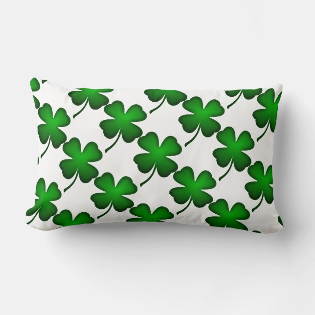 Coussin Rectangle Housse à quatre feuilles (Recto)